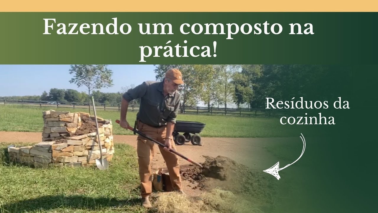 Passo a Passo para Fazer uma Compostagem com o que sobra em casa