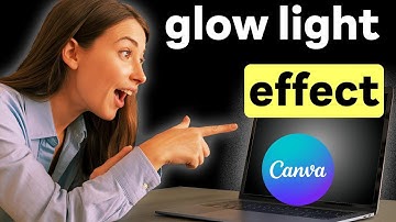 How to Make a Thumbnail for Youtube Videos with Glow Light Effect in Canva