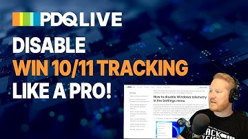 Disable Windows 10/11 Tracking Like a Sysadmin
