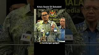#afnanhamimi | Krisis Kecemasan, Krisis sosial di sekolah makin kritikal❗Semua pihak perlu bertindak