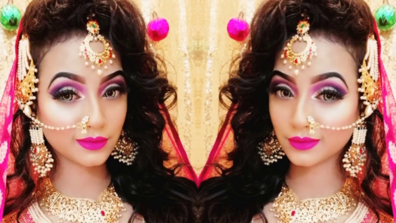 Best bridal makeup by Nowshin