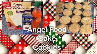 Angel Food Cake Christmas Cookies (2018)