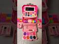 satisfying with makeup set toy | makeup kit | fashion set toy #makeupkit #makeup