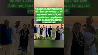 İş Dünyasının Önde Gelen Isimlerinden Sabancı Holding Eski Yönetim Kurulu Başkanı Güler Sabancı, Dos