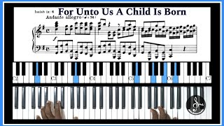 Untuk Kita Seorang Anak Dilahirkan oleh GF Handel (🎹🎧)