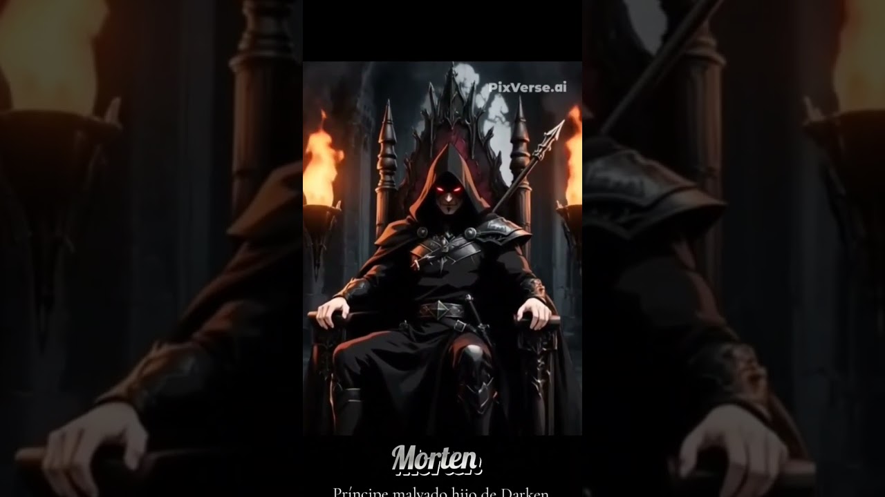 Morten el príncipe malvado hijo de Darken 