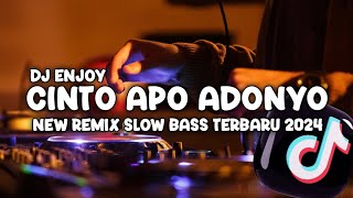 DJ MINANG CINTO APO ADONYO || IPANK || NEW REMIX SLOW BASS TERBARU 2024