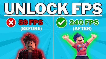 How to Unlock FPS in Roblox - ROBLOX FPS UNLOCKER!!!