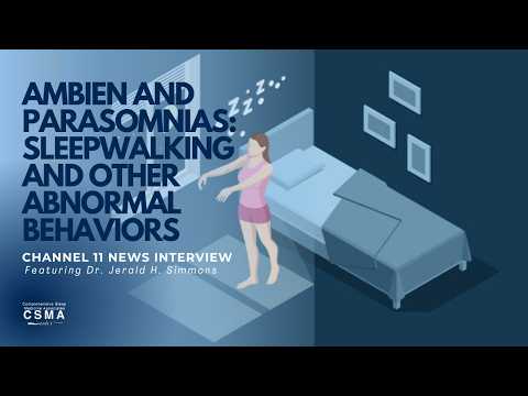 Ambien and Parasomnias: Sleepwalking and Other Abnormal Behaviors
