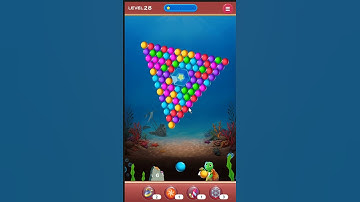 Bubble shooter game shooter bubble sea world level28 complete
