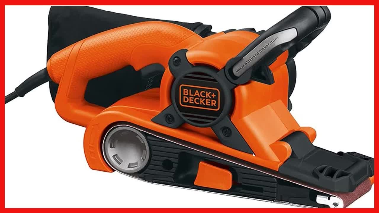 Great product - BLACK+DECKER Belt Sander with Dust Bag, 7-Amp, 3-Inch ...