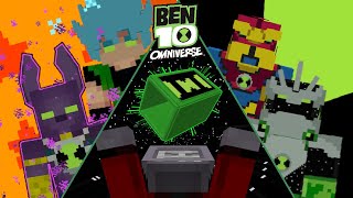 Marshy's Secret of the Omnitrix Addon Part 1: Biomatrix & Fusion Aliens (Minecraft Ben 10 Mod)