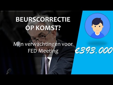 BEURSCORRECTIE verwacht morgen, is de angst terecht?