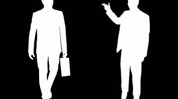Businessman Silhouettes for PowerPoint
