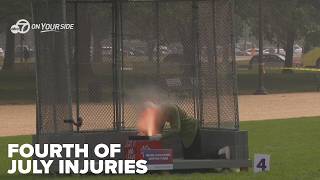 Doctors warn firework injuries can have lifelong consequences even after Fourth of July
