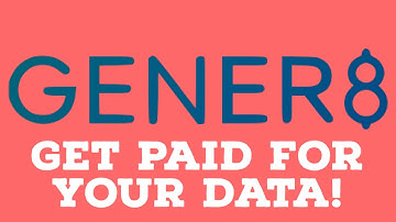 What is Gener8? The Company That Pays To Use Your Data