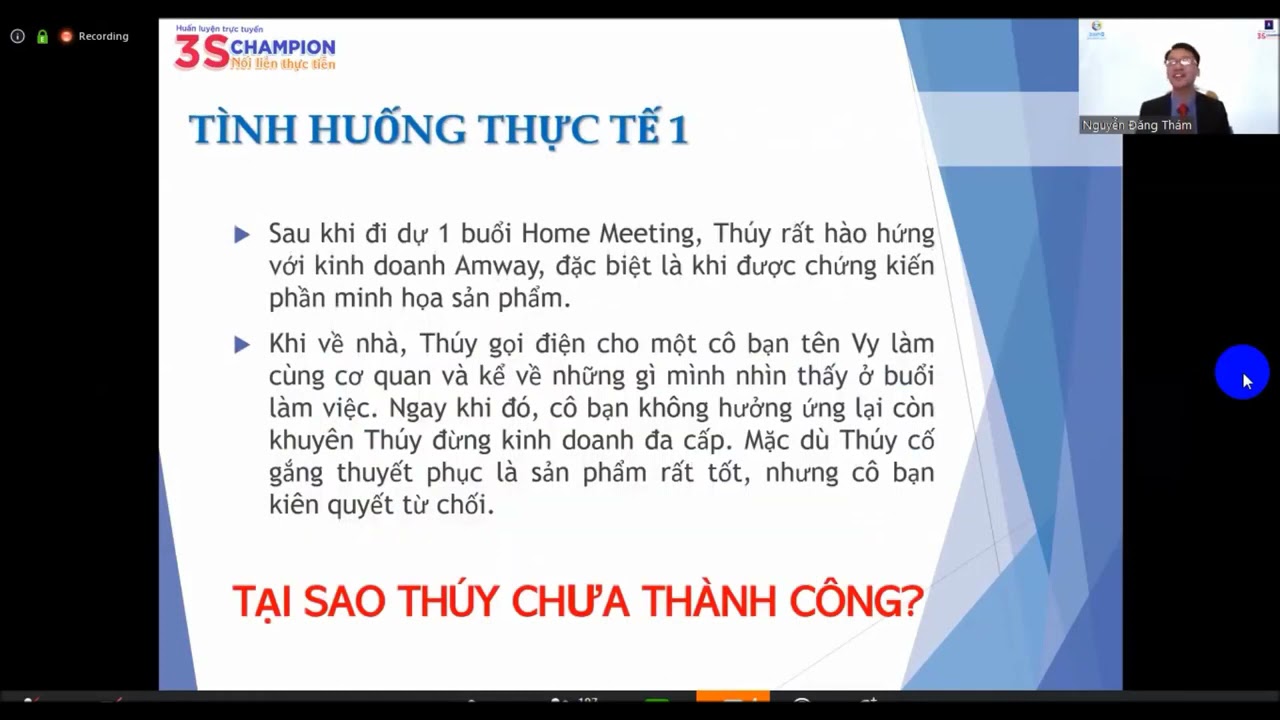 Outline Video 3S CHAMPION B1: LÀM QUEN & TỔNG QUAN CHƯƠNG TRÌNH