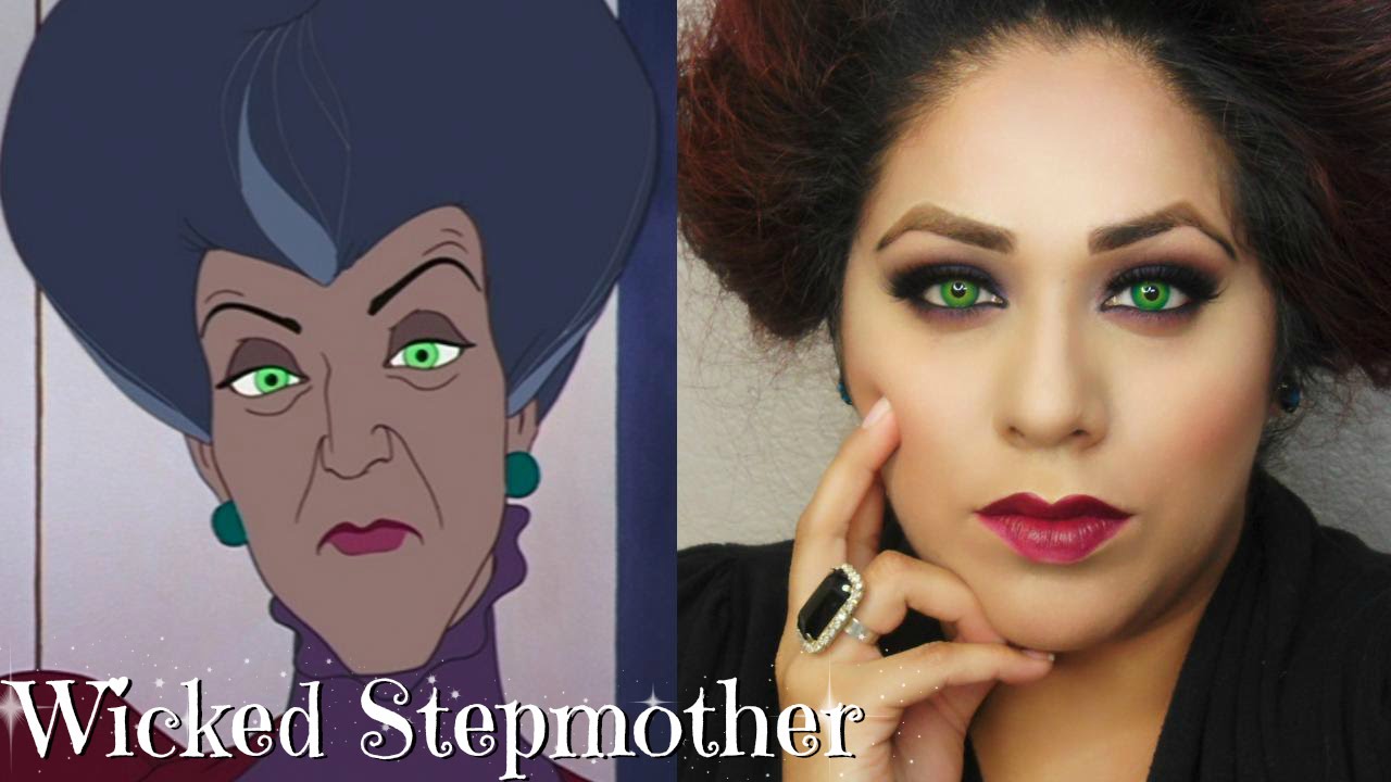 Cinderella Wicked Stepmother Halloween Makeup YouTube