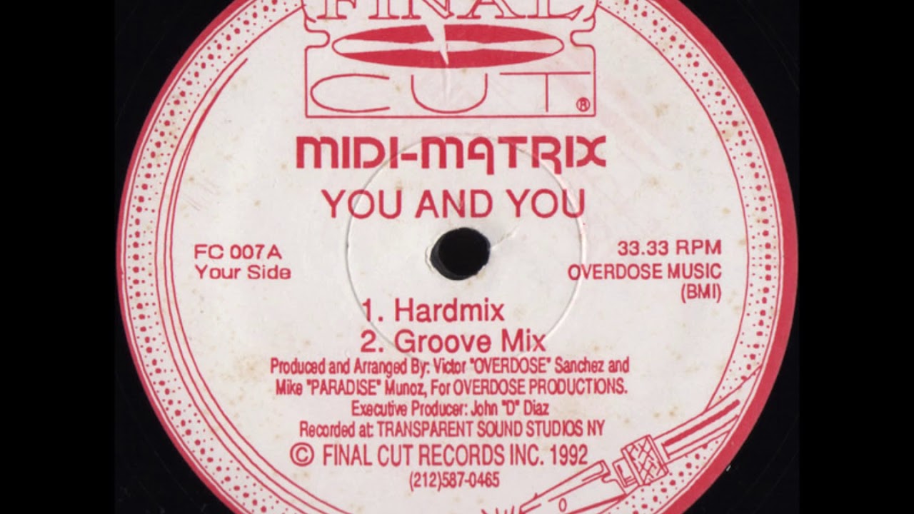 Midi-Matrix - You And You (Groove Mix) - YouTube