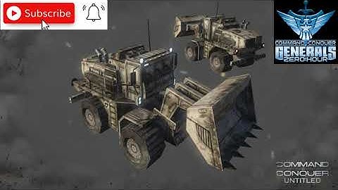 USA Dozer Audio - This is the USA Dozer  speaking C&C Generals Zero Hour -  Quotes -