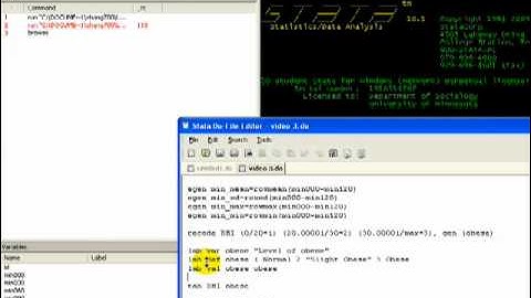 STATA Video #3 Introductions III (Part B)