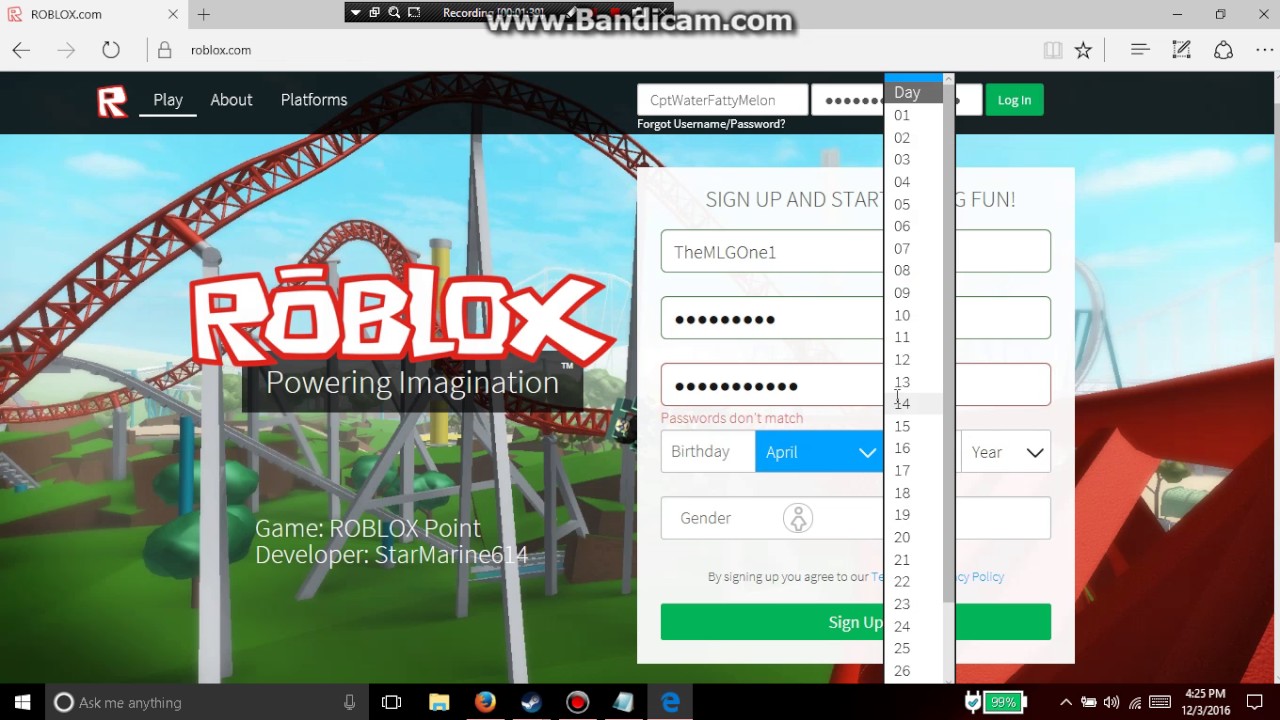 How To Sign Up For Roblox For Kids Youtube