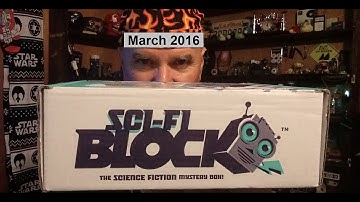 NERD BLOCK SCI-FI UNBOXING - March 2016
