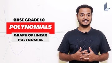 Class 10 | Mathematics Chapter Polynomials - Graph of Linear Polynomial | CBSE  |  English