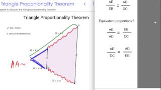 Triangle Proportionality Theorem