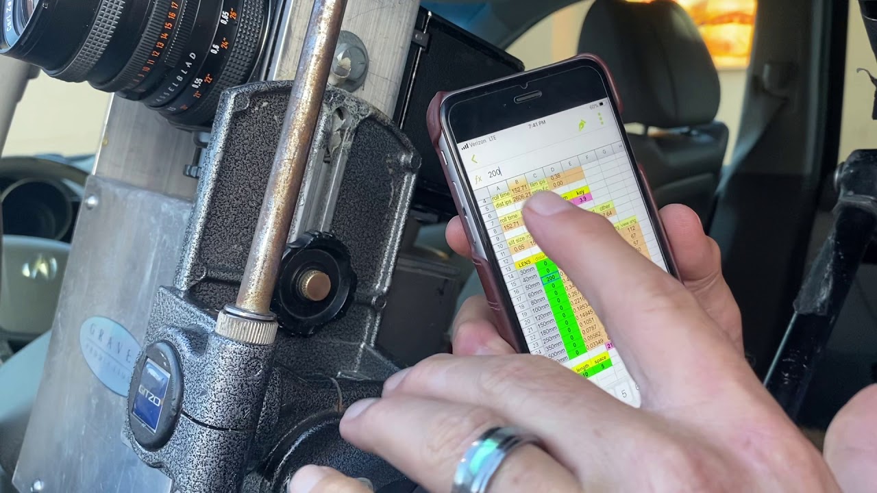 Calculations for the Distacam  Rick@rickgraves.com