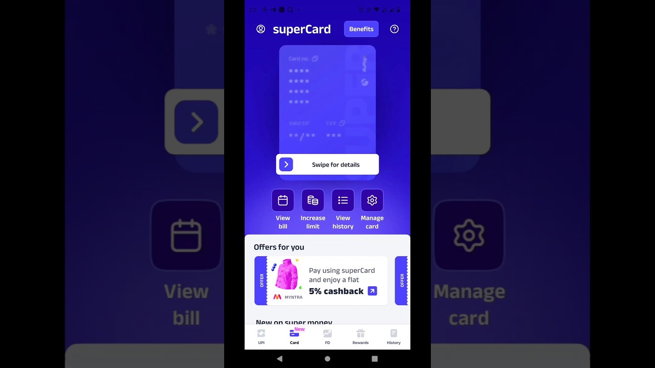 Super Money credit card ka Limit increase kaise kare 