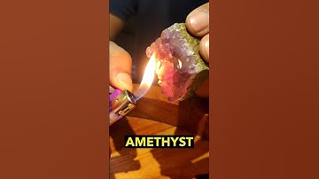 IS YOUR CRYSTAL FAKE OR REAL?😰#crystals #gemstone #amethyst #spiritual #crystal #minerals