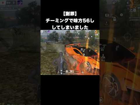 チーミングからの味方◯しのフルコース　#荒野行動