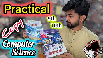 10 th Class Practical Notebook Computer Science | Computer practical Solve |#practical  #10th