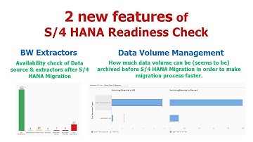 2 new features SAP Readiness Check for S/4 HANA