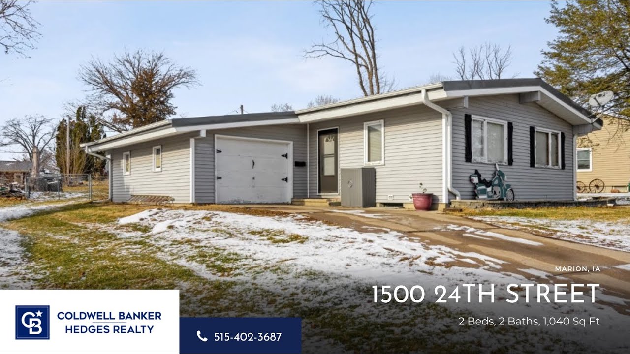1500 24TH STREET, MARION, IA MLS2300107 Coldwell Banker Hedges