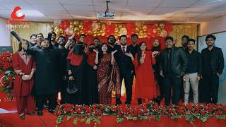 গ্রাফিক ডিজাইন কোর্সের শিক্ষার্থীদের আনন্দঘন ফেয়ারওয়েল প্রোগ্রামের এক ঝলক