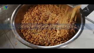 Fried Bugles Snack Machine Corn wheat chips production line