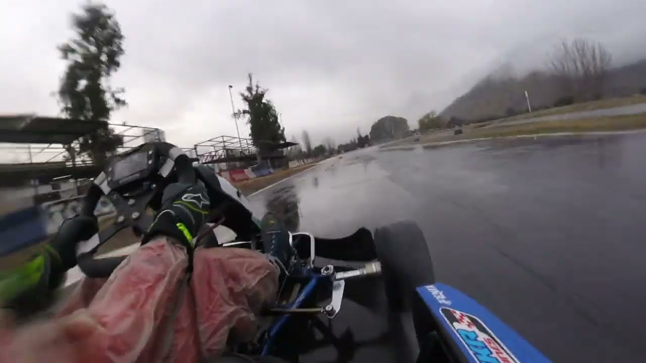 Entrenamiento Rotax Karting - Kartodromo Lampa (lluvia) 2021