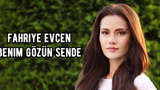 Fahriye evcen - benim gözüm sende ( lyrics ) Resimi