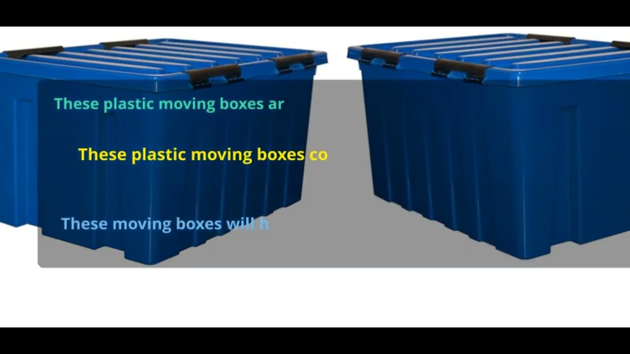 Benefits to rent plastic moving boxes Sydney