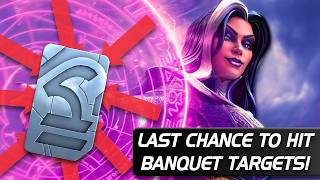 IMPORTANT FOR FTP! Last Chance To Hit Your Unit Targets For Banquet | Marvel Contest of Champions