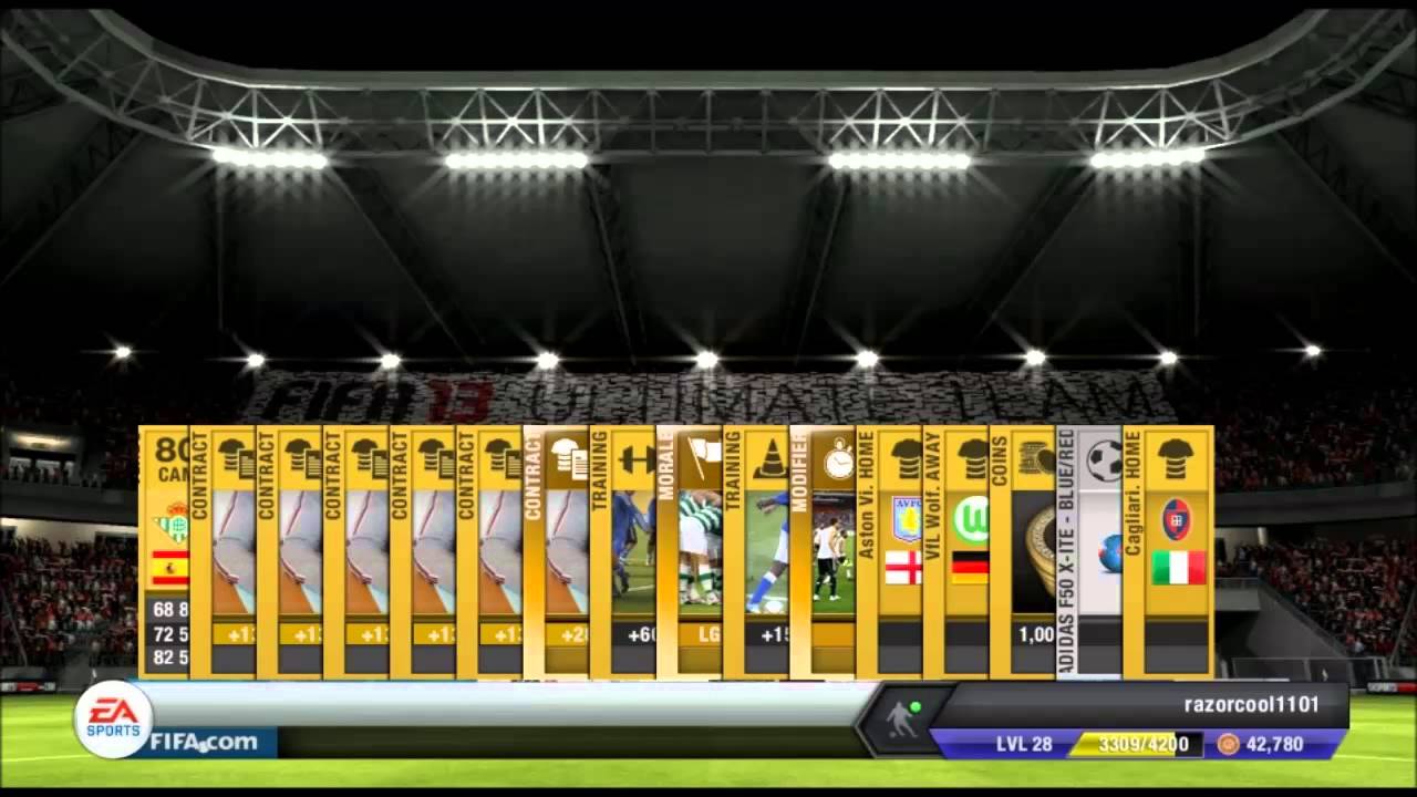 FUT 13 - Another 10 x Premium Gold Jumbo Pack Opening!