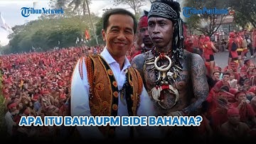 🔴 Jokowi ke Pontianak Menghadiri Acara Bahaupm Bide Bahana Pasukan Merah Dayak, Apa Itu❓