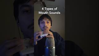 ASMR | 4 Types of Mouth Sounds, 4 Tapping Triggers #asmr #asmrmouthsounds #asmrshorts