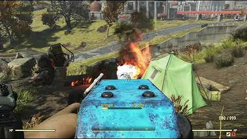 Ash Heap Camp Random Encounter Hotspot #01 - Fallout 76