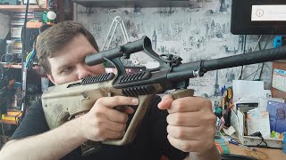 Страйкбол - Snow Wolf Steyr AUG A1 - ЧТО ВАС ЖДЁТ