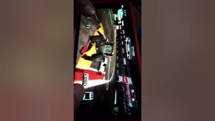 playing a monster truck game