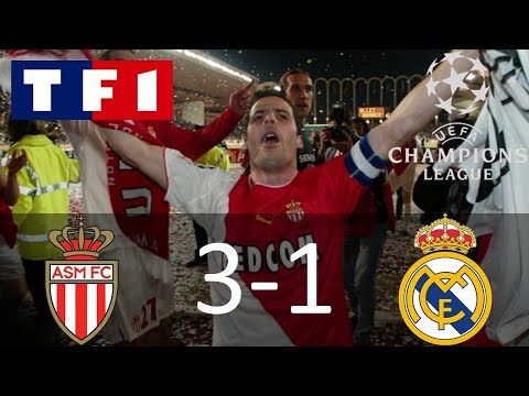 Monaco 3-1 Real Madrid | Quart de finale Retour | Ligue des Champions 2003-2004 | TF1/FR