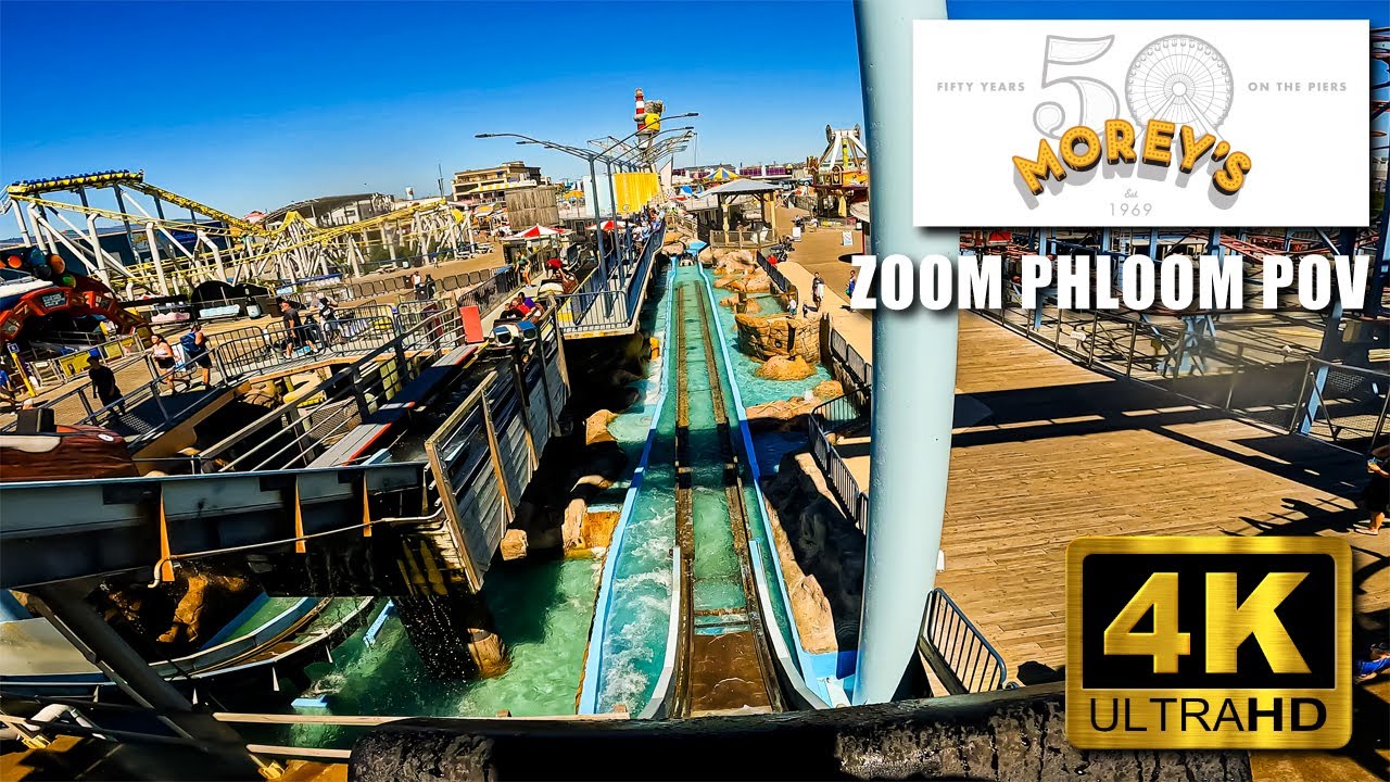 Zoom Phloom POV [4K] | Morey's Piers and Water Parks